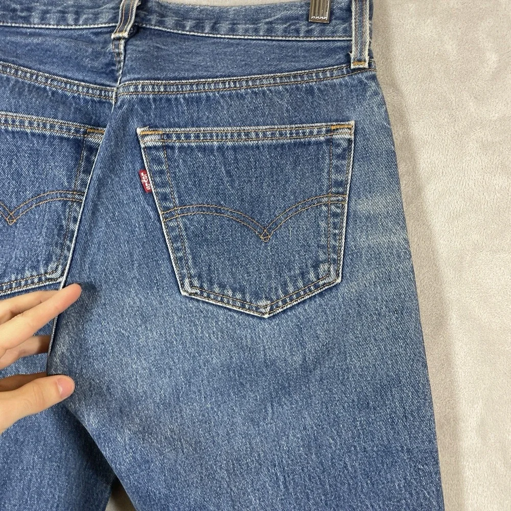 Vtg Levis 501xx Jeans Men 32x34 (fit 31x30.5) 501-0000 Made in USA 90s Excellent